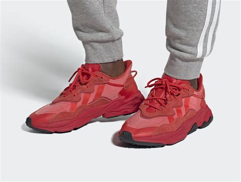 ozweego red adidas|Adidas originals OZWEEGO men's.